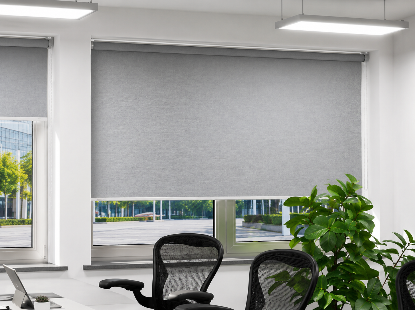 No Drill Roller Blinds